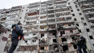 Miniatura: Zmasowany atak Rosji na Ukrainę. Jedno z...