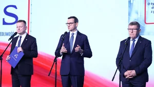 Miniatura: PiS o "dziurze Tuska". Morawiecki: Tutaj...