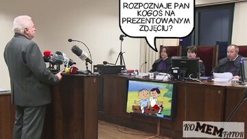 Wałęsa i Kaczyński w sądzie. Memy 