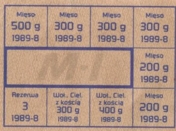 Kartka na&nbsp;mięso z&nbsp;VIII 1989