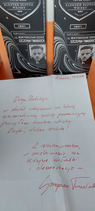 Prezent od&nbsp;Szczepana Twardocha