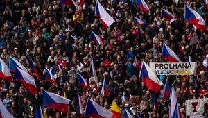 Miniatura: Duży protest w Czechach. "Ostatnie, na...