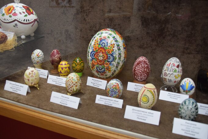 Pisanki i&nbsp;zdobione jajka w&nbsp;Muzeum Pisanki
