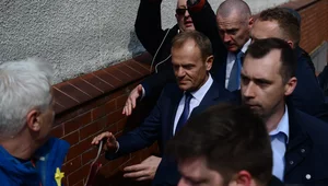 Miniatura: Donald Tusk w Warszawie, w Sejmie trwa...