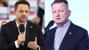 Miniatura: "Od kiedy Pan jest w PiS?". Błaszczak...