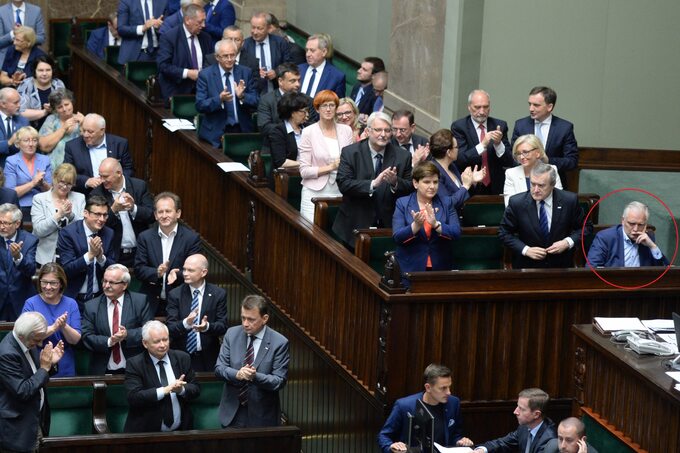 Jarosław Gowin po głosowaniu nad ustawą o Sądzie Najwyższym