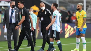 Miniatura: Chaos na meczu Brazylii z Argentyną....