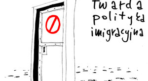 Miniatura: Twarda polityka imigracyjna