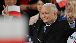 Miniatura: Wewnętrzny sondaż PiS. "Kaczyński idzie na...