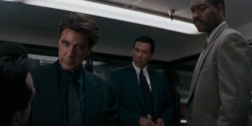 Kadr z&nbsp;filmu "Gorączka". Al Pacino jako Vincent Hanna