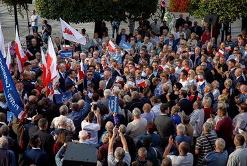Premier Mateusz Morawiecki w Pleszewie 