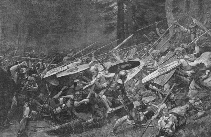 Bitwa w Lesie Teutoburskim