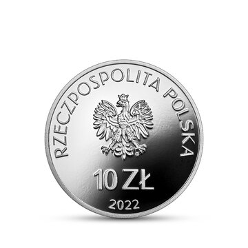 8 marca br. srebrną monetą NBP będzie świętować 200. rocznicę urodzin Ignacego Łukasiewicza &ndash; awers