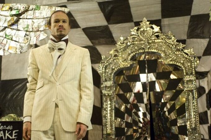 Heath Ledger jako Tony w filmie "Parnassus"