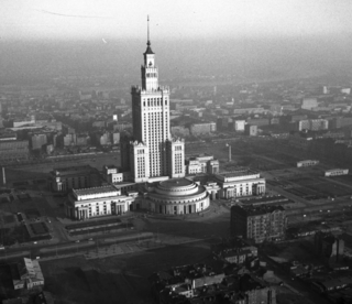 Pałac Kultury i Nauki, rok (około) 1955-1960