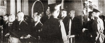Proces szesnastu -&nbsp;ława oskarżonych