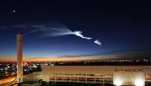 Miniatura: Szczątki rakiety spadły na Polskę. SpaceX...
