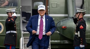Miniatura: Trump naciska na Francję i Niemcy. Grozi...