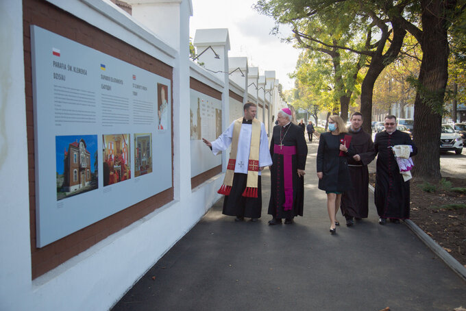 Odsłonięcie wystawy w Odessie