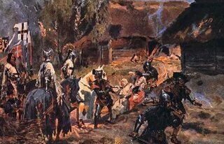 Wojciech Kossak, "Apostolstwo krzyżackie"