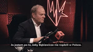 Miniatura: Tusk w podcaście Wojewódzkiego. "Lekkie...
