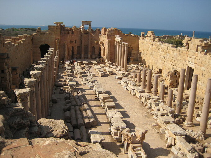 Leptis Magna, Bazylika Sewera