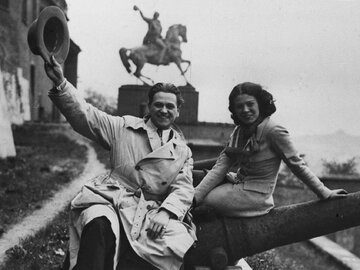 Eugeniusz Bodo i&nbsp;Nora Ney w&nbsp;1934 roku