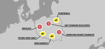 Inwigilacja, dyskryminacja i&nbsp;przemoc wobec kobiet. Amnesty International o&nbsp;Polsce