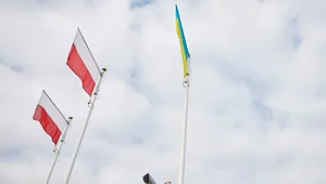 Miniatura: Flaga Ukrainy ponownie na Kopcu Kościuszki