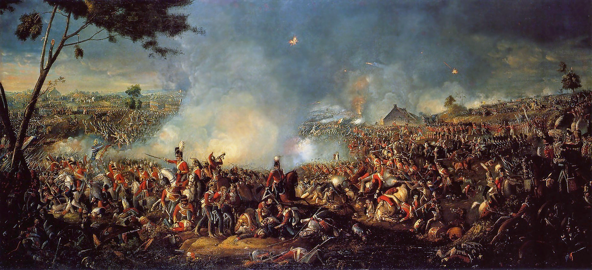 Bitwa pod Waterloo (1815) to wielkie zwycięstwo: