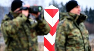 Miniatura: Obiekty z Białorusi nadleciały w nocy....