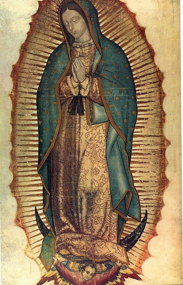 Wizerunek Matki Bożej z&nbsp;Guadalupe
