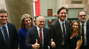 Miniatura: Sejm przyjął uchwałę dotyczącą USA. Na...