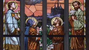 Miniatura: Uroczystość Wszystkich Świętych. "Doznają...