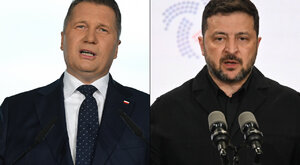 Miniatura: Zapowiedź Zełenskiego ws. Polski. Czarnek...