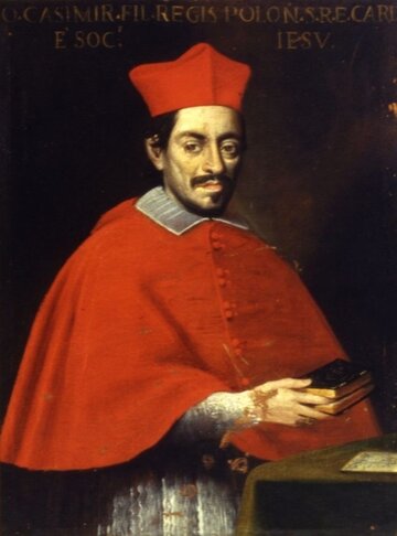 Jan Kazimierz, przyszły kr&oacute;l, w&nbsp;szatach kardynalskich