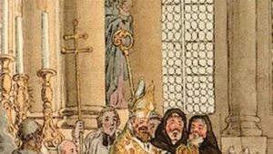 Miniatura: Odrodzona Korona. To determinacja biskupa...