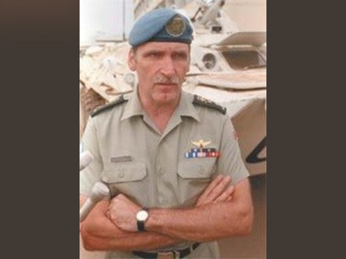 Gen. Roméo Dallaire, szef UNAMIR - misji ONZ w Rwandzie