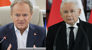 Miniatura: Czy Tusk i Kaczyński powinni przejść na...