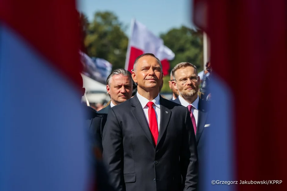 Miniatura: Prezydent na defiladzie. "Duch tego narodu...