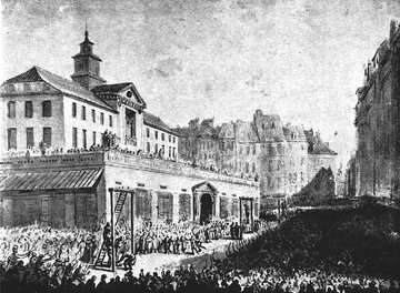 Jan Piotr Norblin, Wieszanie zdrajc&oacute;w. Konfederacja targowicka