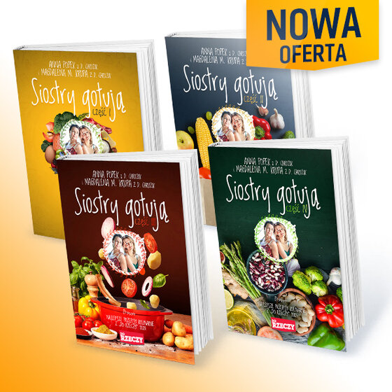 Oferta „Siostry gotują” „Siostry gotują” części I-IV