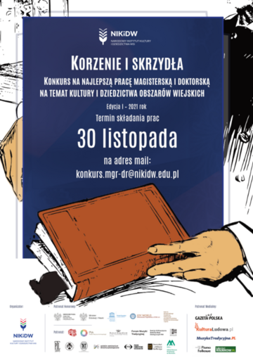 Konkurs Narodowego Instytutu Kultury i&nbsp;Dziedzictwa Wsi -&nbsp;plakat