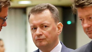 Miniatura: Błaszczak na posiedzeniu w Brukseli. "Było...
