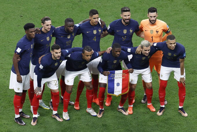 Reprezentacja Francji na mundialu w Katarze