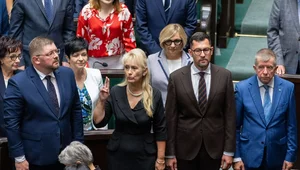 Miniatura: PiS ma nowych posłów. Złożyli ślubowanie