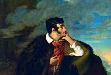 "Portret Adama Mickiewicza na&nbsp;Judahu skale" -&nbsp;obraz Walentego Wańkowicza namalowany w&nbsp;latach 1827&ndash;1828