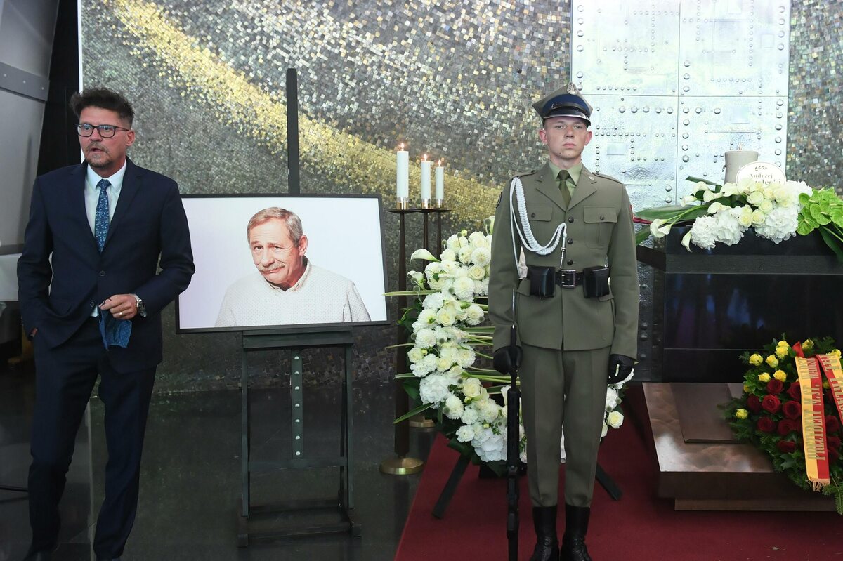 Uroczystości pogrzebowe Andrzeja Strzeleckiego 