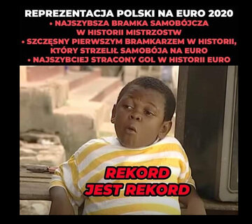 Euro 2020: Mecz Polska - Szwecja. MEMY 