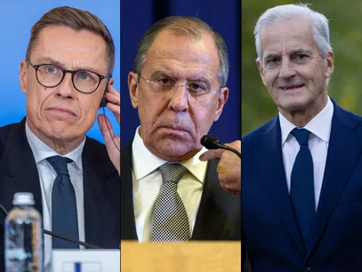 Miniatura: Stubb i Store rozmawiali z Putinem. Ławrow...